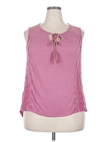 Olivia Sky Sleeveless Blouse (view 1)