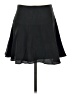 Joie 100% Silk Solid Black Silk Skirt Size 2 - photo 2