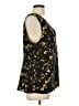CAbi 100% Polyester Black Sleeveless Blouse Size L - photo 4