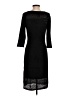 Chaps 100% Acrylic Black Cocktail Dress Size S - photo 2