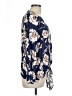 Allison Joy Blue Long Sleeve Blouse Size L - photo 4