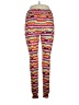Lularoe Print Orange Leggings Size 1X (Tall & Curvy) - photo 1