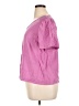 Elle 100% Lyocell Pink Short Sleeve Top Size XL - photo 5