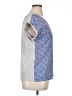 Basic Editions 100% Polyester Blue Short Sleeve Top Size XL - photo 4