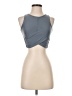 Missguided Gray Sleeveless Top Size 2 - photo 1