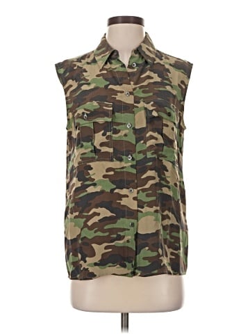 Equipment Sleeveless Silk Top (view 1)