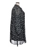 Nine West 100% Polyester Print Black Casual Dress Size XXL - photo 4
