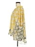 CAbi 100% Polyester Yellow 3/4 Sleeve Blouse Size M - photo 5