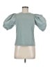 FRAME Teal Short Sleeve Top Size M - photo 1
