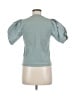 FRAME Teal Short Sleeve Top Size M - photo 2