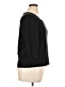 Ellen Tracy 100% Cotton Black 3/4 Sleeve Top Size XL - photo 4