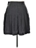 Express Solid Gray Casual Skirt Size 11 - 12 - photo 2
