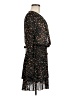 Re:named 100% Polyester Print Black Cocktail Dress Size M - photo 4
