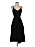 Moon River Solid Black Casual Dress Size XS - photo 1