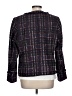 Anne Klein 100% Polyester Tweed Purple Blazer Size 12 - photo 2