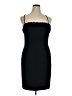 Nine West Solid Black Cocktail Dress Size 14 - photo 1