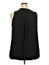 Simply Vera Vera Wang 100% Polyester Black Sleeveless Blouse Size XXL - photo 2