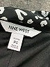 Nine West 100% Polyester Print Black Casual Dress Size S (petite) - photo 7