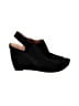 L'Amour Des Pieds 100% Leather Black Wedges Size 7 - photo 1