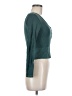 Aura Teal Long Sleeve Top Size M - photo 4