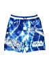 Star Wars 100% Polyester Graphic Blue Board Shorts Size 4 - photo 1