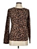 Talbots Brown Long Sleeve Top Size M - photo 1