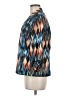 Chico's Print Blue Blazer Size Med (1) - photo 5