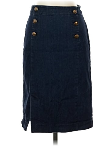 Maison Jules Denim Skirt (view 1)