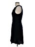 Aqua Solid Black Cocktail Dress Size S - photo 5
