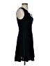Aqua Solid Black Cocktail Dress Size S - photo 4