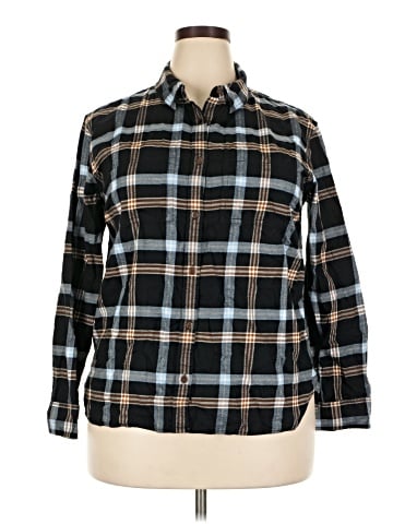L.L.Bean Long Sleeve Button-Down Shirt (view 1)