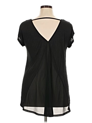 August Silk Short Sleeve Top (view 2)