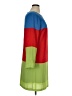 AGB Color Block Green Casual Dress Size 14 - photo 4