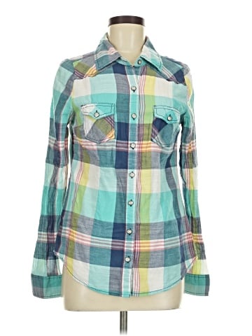 BKE Long Sleeve Button-Down Shirt (view 1)