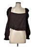 Gianni Bini Brown Long Sleeve Blouse Size L - photo 1