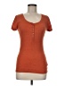Mudd Orange Short Sleeve Henley Size M - photo 1