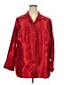 Lane Bryant Red 3/4 Sleeve Button-Down Shirt Size 18 (3) - photo 1