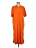 FRNCH Orange Casual Dress Size S - photo 1