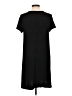 Gap Solid Black Casual Dress Size L - photo 2