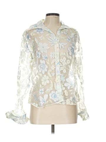 DressBarn Long Sleeve Blouse (view 1)