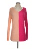 Versona 100% Acrylic Color Block Pink Pullover Sweater Size S - photo 1