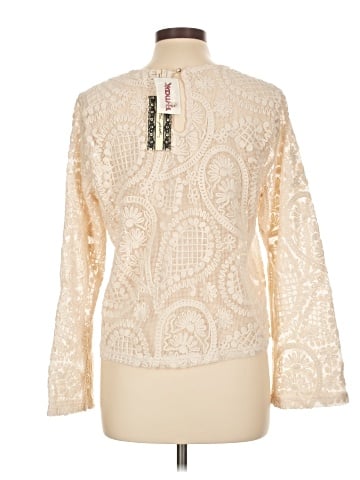 Ultra Pink Long Sleeve Blouse (view 2)