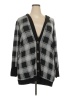 Maurices Plaid Black Cardigan Size XXL - photo 1