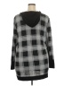 Maurices Plaid Black Cardigan Size XXL - photo 2