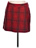 BCBG Paris Plaid Red Formal Skirt Size 12 - photo 1