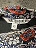 Walter Baker 100% Polyester Paisley Blue Long Sleeve Blouse Size XS - photo 7