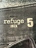 Refuge Solid Black Jeans Size 5 - photo 4