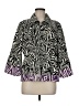 Erin London Print Purple Jacket Size M (estimated) - photo 1