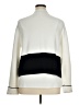 Elle Color Block Ivory Cardigan Size XL - photo 2
