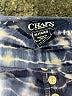 Chaps 100% Cotton Tie-dye Blue 3/4 Sleeve Blouse Size XL - photo 7